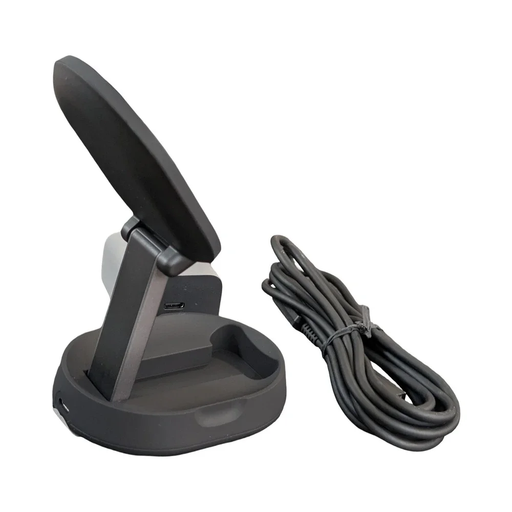 Mm6U Belkin BoostCharge Pro QI2 15W Magnetic Wireless Charging Stand Black USED*